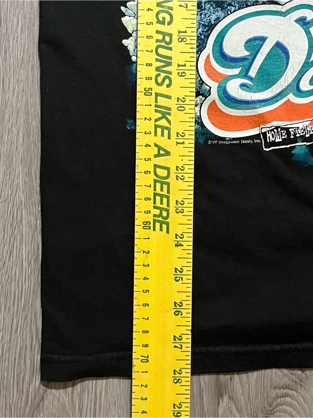 Y2K Miami Dolphins NFL graphic VF image where T-shirt men’s medium vintage - Picture 7 of 8